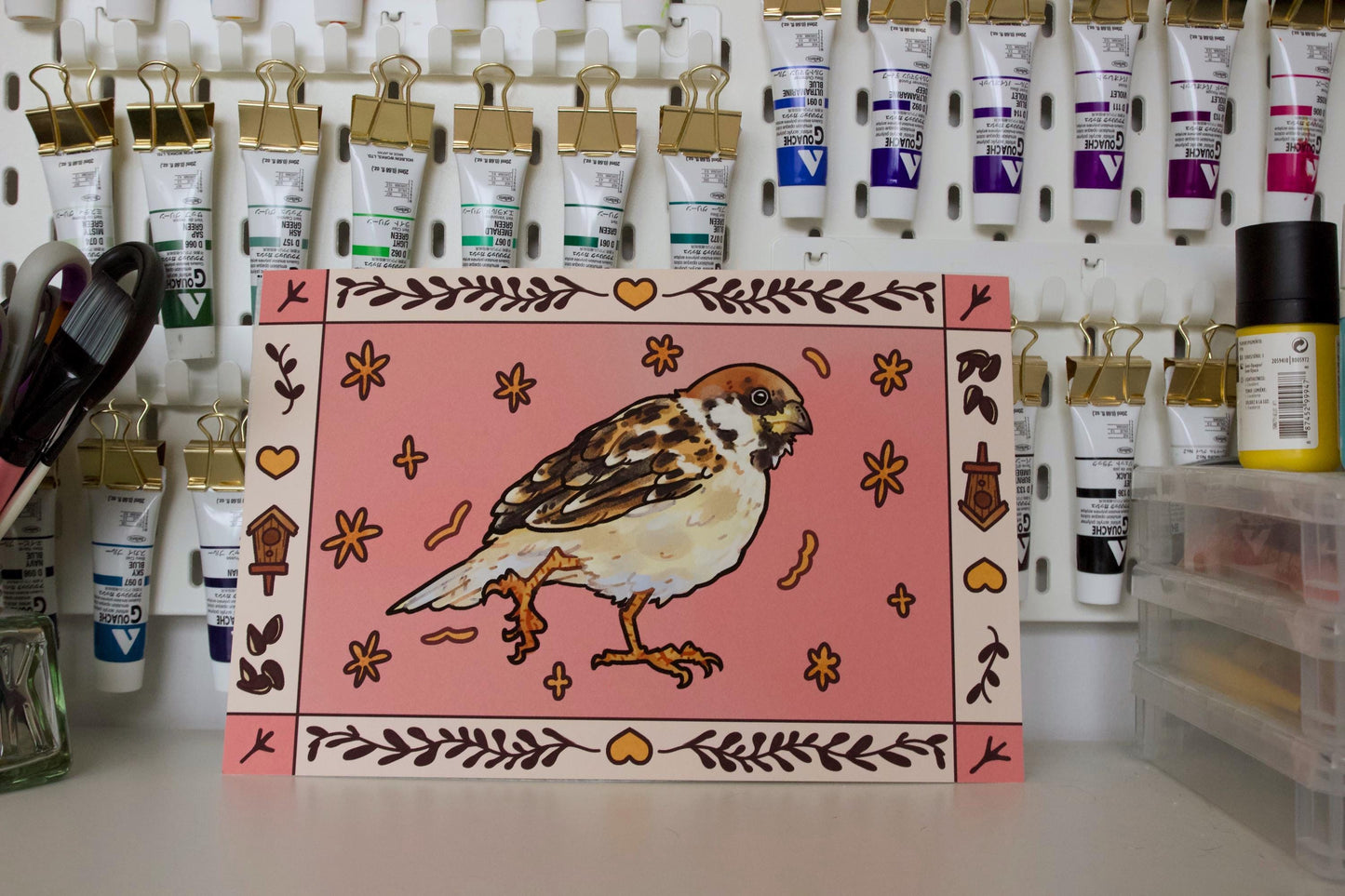 City birds prints